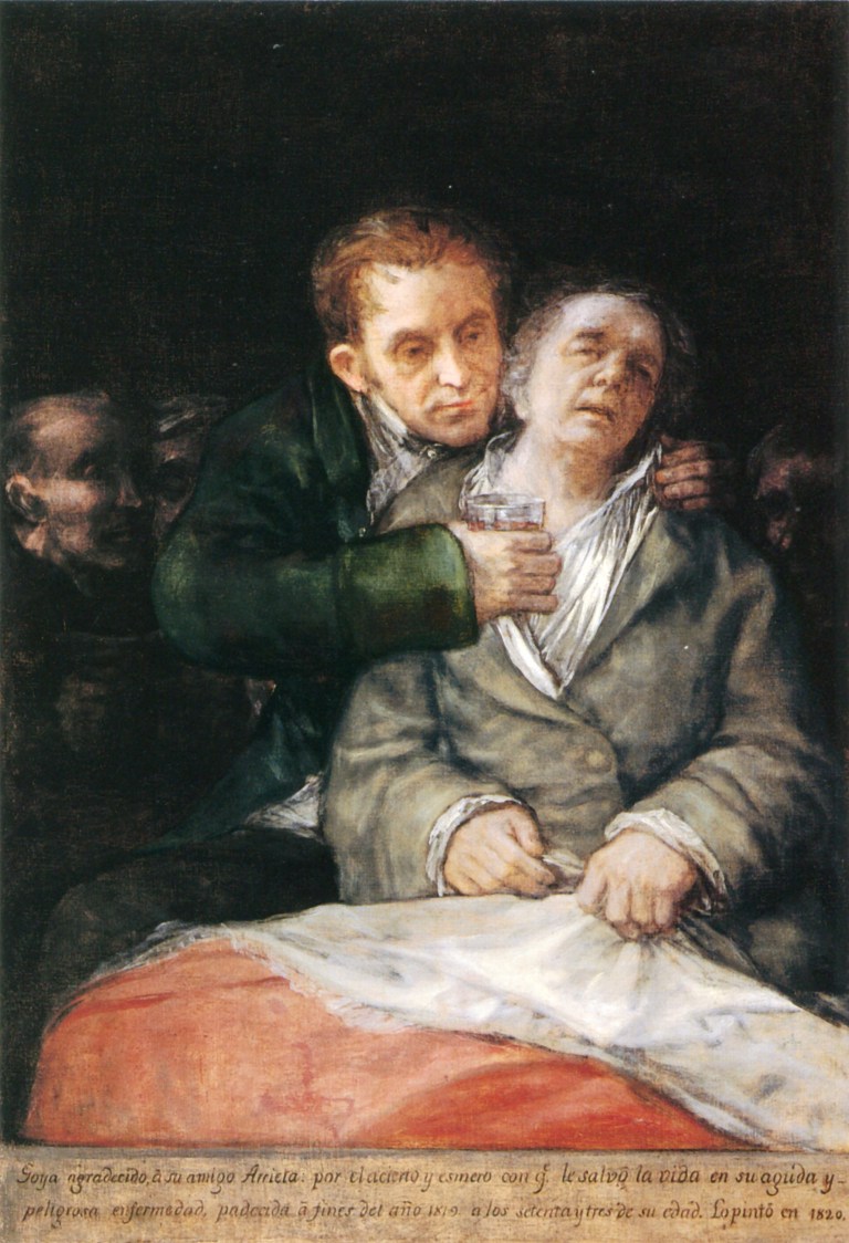 Goya y su médico, el doctor García Arrieta
